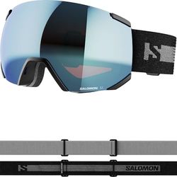 Salomon Radium Multilayer Masque de Ski Unisexe, Champ de Vision Élargi, Idèal pour le Ski et le Snowboard, Taille Unique