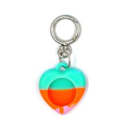Heart Shape Silicone Case for Apple Airtag Case, Silicone Tracker Case (Colour)