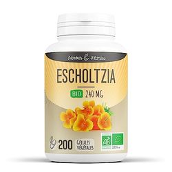 Herbes Et Plantes Escholtzia Bio 200 Gélules Végétales 250 mg