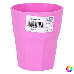 Dem 270CC Vaso Bahia, Capacidad 270 Ml, Materiales Varios, Multicolor