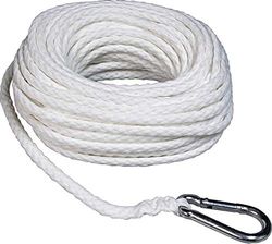 SeaSense - Corda de âncora de polipropileno para trança oca, 50013046, 3/8-Inch X 75-Feet