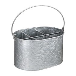 Olympia Gegalvaniseerde Tafel Tidy 135mm x 245mm x 175mm Kruidinghouder Restaurant
