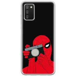 ERT GROUP mobiltelefonfodral för Samsung A03S originalt och officiellt licensierat Marvel mönster Spider Man 026 optimalt anpassad till formen på mobiltelefonen, fodral tillverkad av TPU-plast