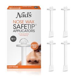 Nad's Nose Wax Applicator Refill Pack of 16, Nose Wax Sticks