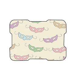 Bonamaison, Digital Printed Mouse Pad, Non-Slip Base, for Office and Home, Size: 22 x 18 cm
