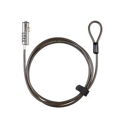Câble de sécurité Portable 2,5 x 6 mm avec Combinaison, idéal pour protéger des Objets précieux et améliorer la sécurité en Mouvement.