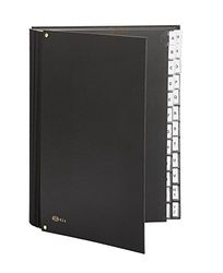 Taupe 82401 – Expanding File Folder Cardboard A-Z, Black, Units Contained: 1