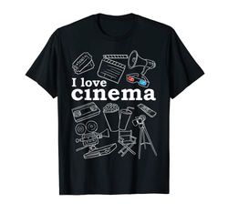 I love Cinema Maglietta