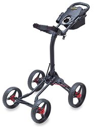 Bag Boy BagBOY QUAD XL Bagboy Golf Trolley - Matt Black/Red, One