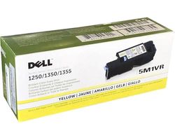 DELL 593-11019 - Tóner 1250c/1350, Capacidad 1400 páginas, Color Amarillo