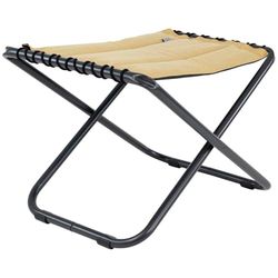 Crespo TexComfort AP306 - Taburete Plegable para Camping, Color Amarillo