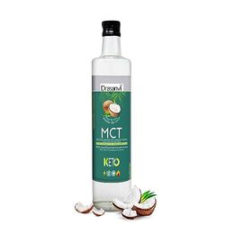 DRASANVI Aceite MCT Coco | 70 % Ácido Caprílico C8 30 Ácido Cáprico C10 | Rápida fuente de energía de fácil absorción | Ayuda en la pérdida de peso | Saciante | 500 ml |Sin sabor