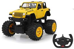 Jeep Wrangler JL 1:14 Jaune 2,4GHz A Big Wheel Porte manuelle