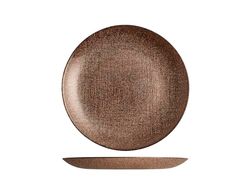 H&h set 6 piatti frutta regent bronzo glitter cm21,5