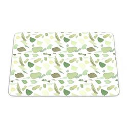 Bonamaison, Rectangular Digital Printed Mouse Mat Non-Slip Bottom for Office and Home Size: 22 x 18 cm