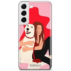 Babaco ERT GROUP mobile phone case for Samsung S22 PLUS original and officially Licensed pattern Dogs 006 optimally adapted to the shape of the mobile phone, case made of TPU