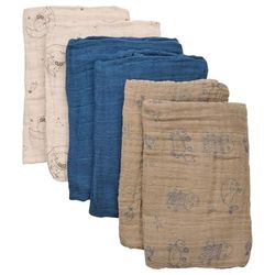 Pippi Pack de 6 pañales Unisex para bebé, 65 x 65 cm