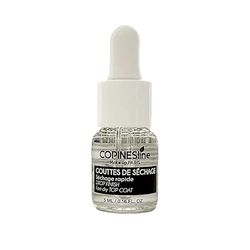 COPINES LINE - Gouttes Séchantes pour Vernis à Ongles 5ml - Accélérateur de Séchage - Finition Brillante - Application Facile avec Pipette
