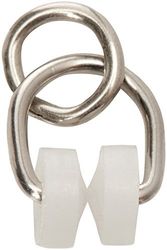 Merriway® BH04839 (50 Pcs) White Curtain Track Runner - Pack of 50 Pieces