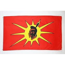 AZ FLAG Bandiera Capo Indiano 150x90cm - Bandiera Indiana 90 x 150 cm