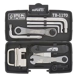 Super B 880040 Superb-Set de ferramentas TB-1170, cor preta, unissexo, Schwarz, 5 mm