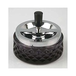 HA askkopp krom/rökglas 12 cm, 732 g