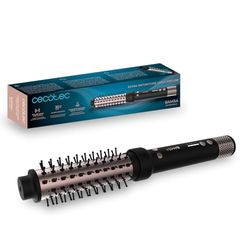 Cecotec Brosse Lissante Bamba InstantCare Curly AirFlow, Sèche et Frisée, Cylindre 30 mm, Revêtement en Céramique, Tête Rotative, Tous Types de Cheveux, 120 °C-160 °C, Fil Rotatif de 1,9 m