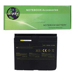 Batterie de Rechange pour CLEVO M980BAT-4, X8100, 6-87-M980S-4X51 - avec Mini Souris Optical