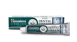 Himalaya Ayurvedic Dental Cream Toothpaste with Natural Salt & Herbal Actives, Fights Germs |Prevents Stains & Plague |Healthy Teeth & Gums |Whiter Teeth, Stronger Teeth, Fluoride Free - 100 g