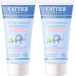 CATTIER Soin Bébé Crème pour le Change 75 ml (Lot de 2)