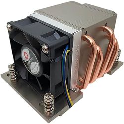 Inter-Tech A-38 Processeur Refroidisseur 6 cm Noir 1 pièce(s)