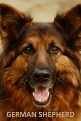 GERMAN SHEPHERD: A unique gift for animal and dog lovers ,great for writing, taking notes and drawing.