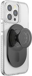 PopSockets: PopGrip pour MagSafe - Support et Poignée pour Smartphone et Coques avec un Top Interchangeable - Translucent Black