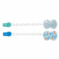 Chicco 0000408300000 klips do odkurzacza z łańcuchem, niebieski sortowany