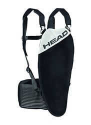 Head Breathable Flexor Unisex Outdoor Ski/snowboard Body Protection available in Black/White - 3X-Large
