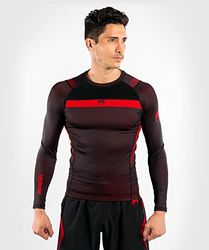 Venum NoGi 3.0 Rashguard - Långa ärmar - Svart/Röd - Liten