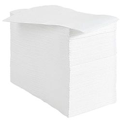200 Pack vplus Premium Quality Guest Towels Disposable Dinner Napkins Soft, Absorbent, Party Napkins for Wedding Reception,Parties, Dinners or Catering Events，and Everyday Use (White, 200)