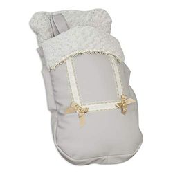 Babyline 2000667 - Chancelière en cuir Gris