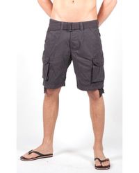 JACK & JONES Shorts Hoffer 12057388, grijs (geest), 54