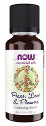 Essential Huile, Peace Love & Flowers Huile Blend - 30 ml