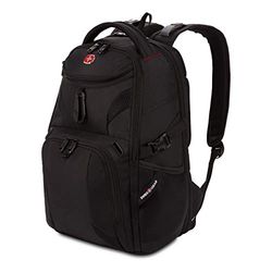 SwissGear Mini 1900 Scansmart Slim Version - Mochila para laptop, color negro, 40,6 cm, Negro -, 41 cm, Mini 1900 Scansmart Slim Version - Mochila para portátil