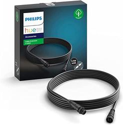 Philips Hue - Cabo de extensão de baixa tensão, para toda a gama exterior Philips Hue, 5 metros