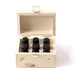 Mystic Moments | Essential Oil Starter Pack in Wooden Gift Box - 6 x 10ml - 100% Pure