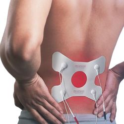 TensCare TENS & EMS-elektroden ter verlichting van rugpijn – krachtige hydrogel, 20 keer herbruikbaar – compatibel met alle apparaten, veilig en effectief voor boven- en onderrug