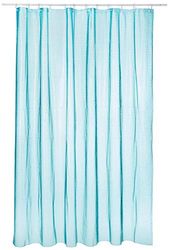 Spirella Plastic Curtain Frozen TÜRKIS 180 x 180 1209245, White, Standard