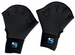 Seac Neopreen Trainingshandschoenen voor aquafitness oefeningen en pool training, in 3 maten, zwart, XS/S