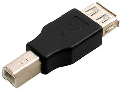 System-S Câble Adaptateur USB Type A Femelle vers USB Type B mâle