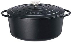 Küchenprofi 402001035 Casserole ovale Fonte Noir 35 cm