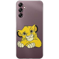 ERT GROUP mobile phone case for Samsung A14 4G/5G original and officially Licensed Disney pattern Simba & Friends 009 optimally adapted to the shape of the mobile phone, partially transparent