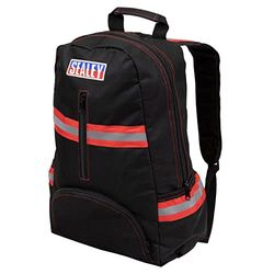 Sealey RSBP1 - Mochila con tiras reflectantes (23 L)